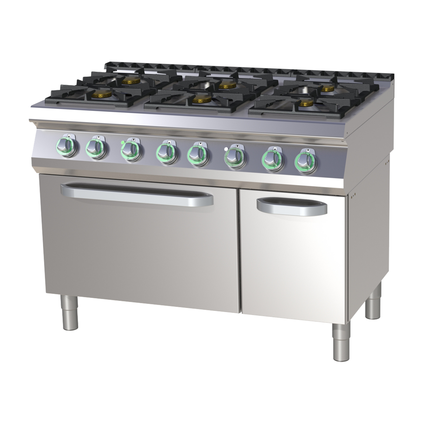 Gas range with electrical static oven | RM - SPST 7120/21 GE
