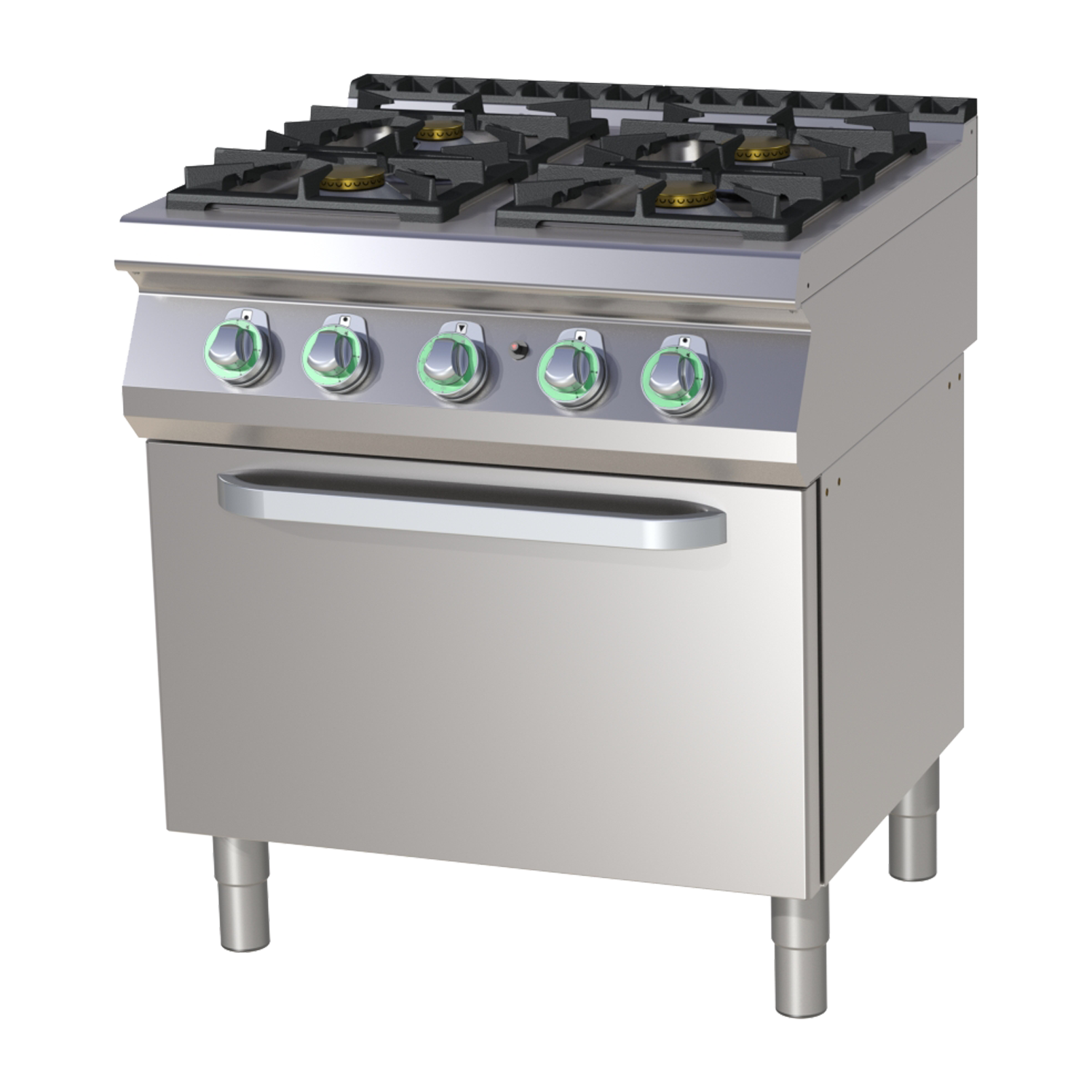 Cooking range gaswith gas oven | RM - SPST 780/21 G