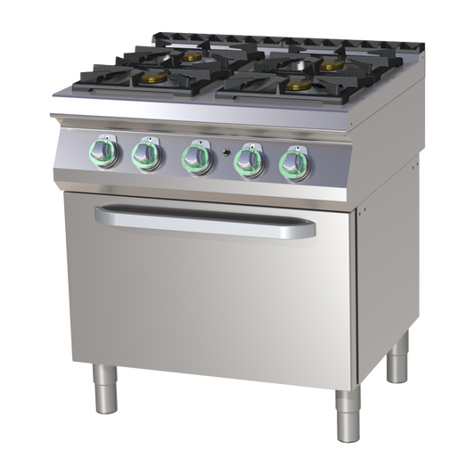 Cooking range gaswith gas oven | RM - SPST 780/21 G