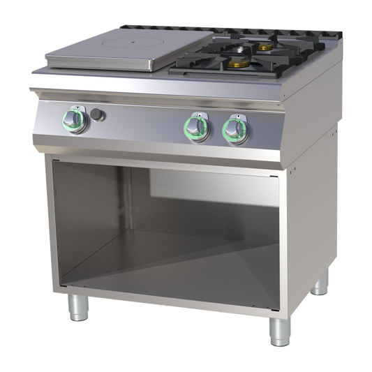 Solid Top gas cooker with cabinet | RM - STPS 780 G