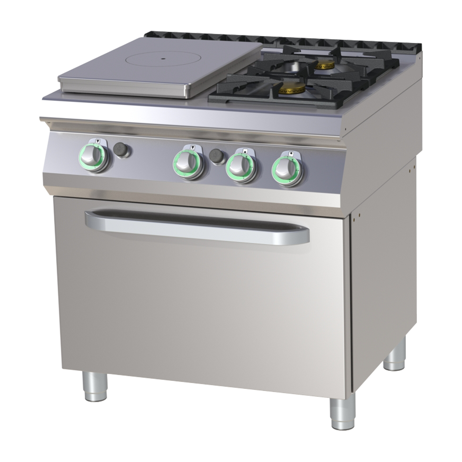 Cooking range solid top gas s troubou | RM - STPST 780/21 G