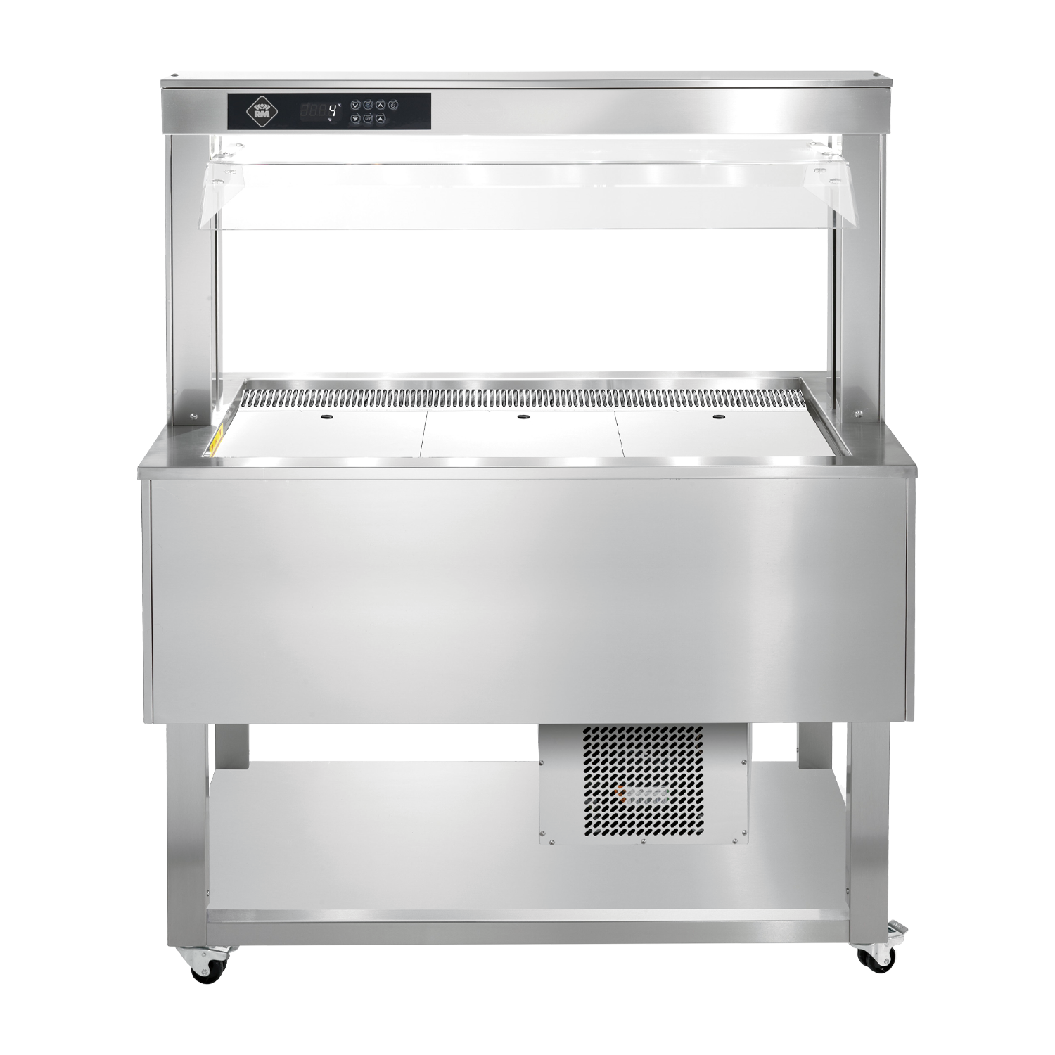 Food display island chilled, adjustable GN 3-1/1 Inox | RM - TR BLUE+ 3I