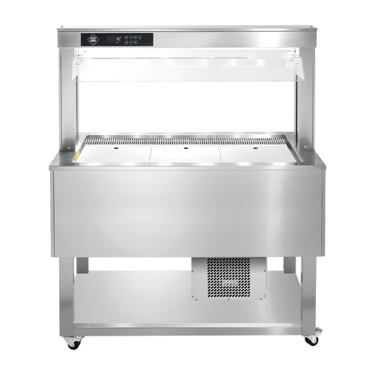 Food display island chilled, adjustable GN 3-1/1 Inox | RM - TR BLUE+ 3I