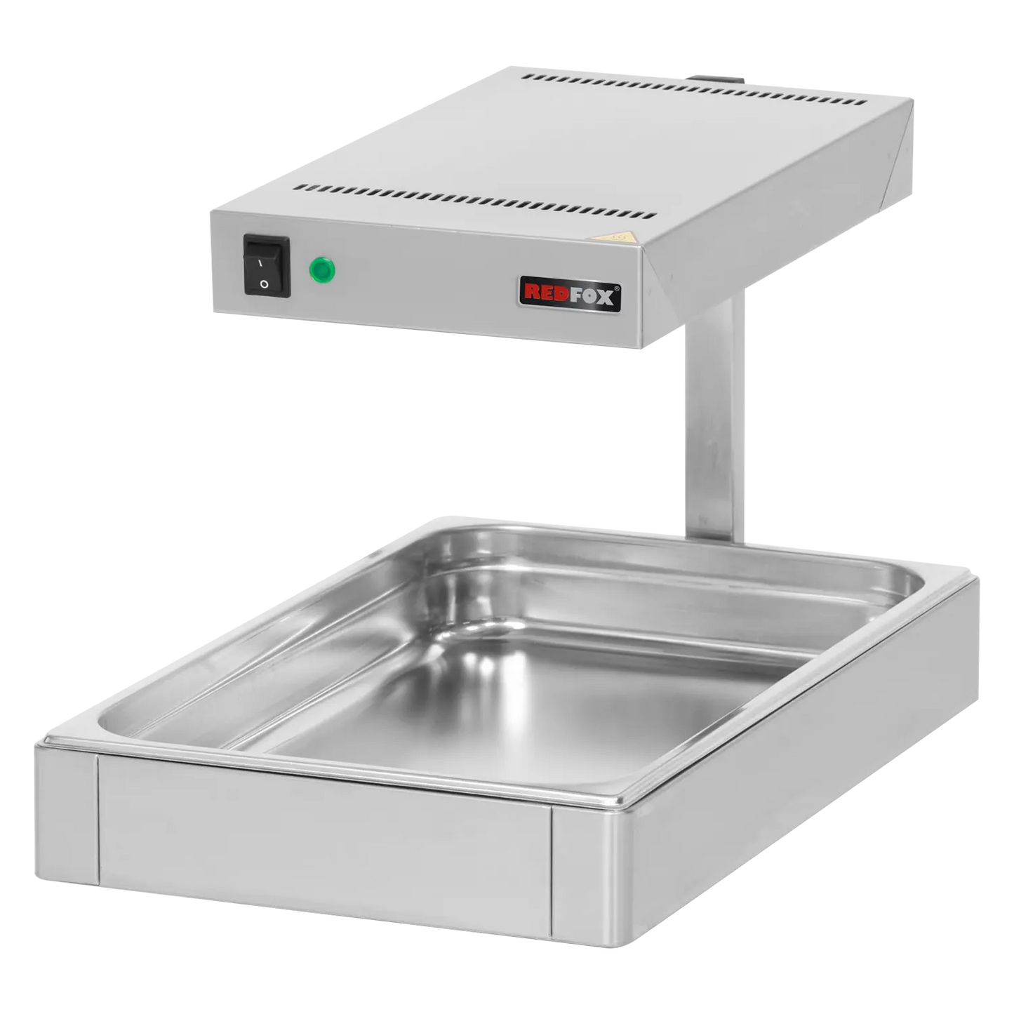 Chip dump scuttle heating from above infrared heat lamp | REDFOX - UHL 11