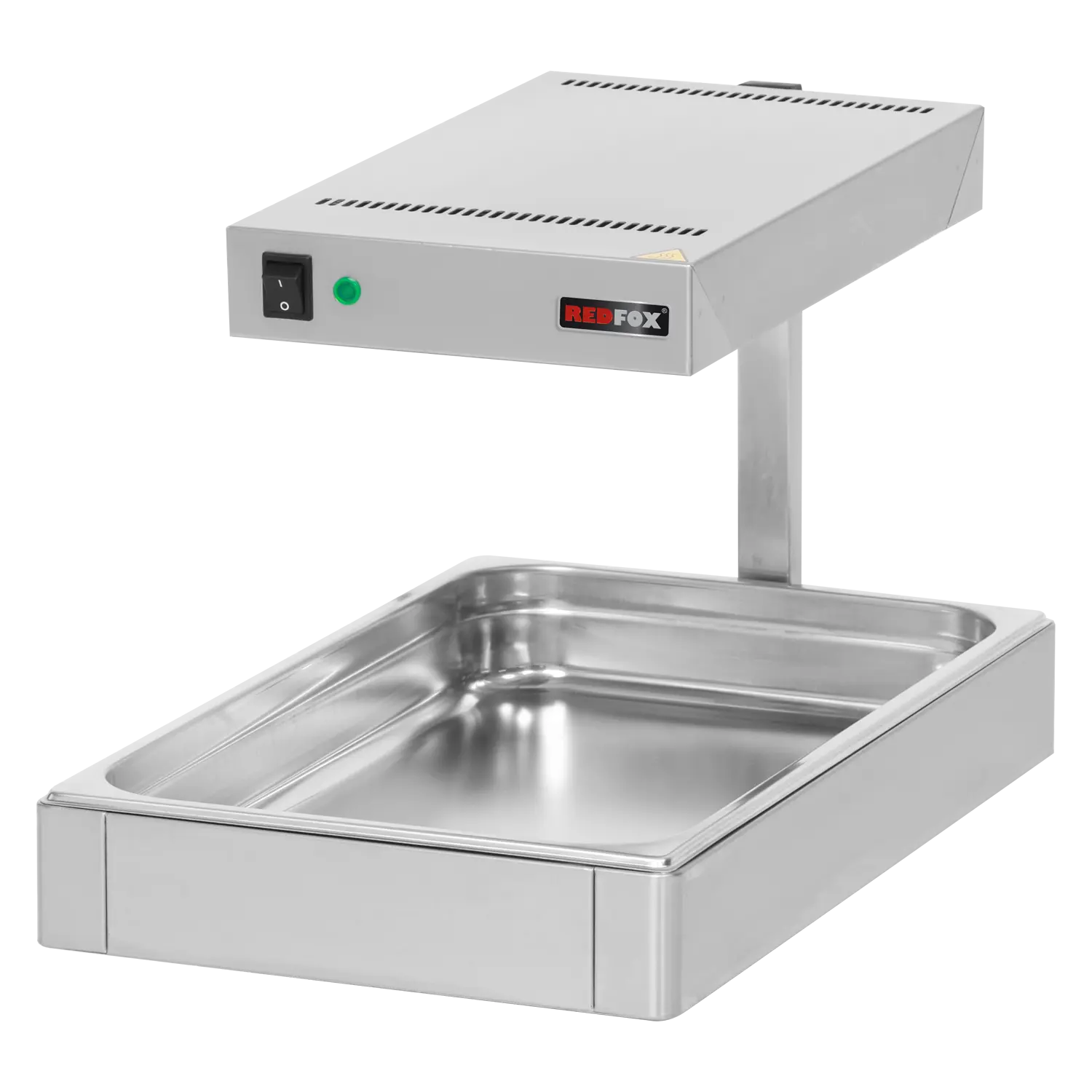 Chip dump scuttle heating from above infrared heat lamp | REDFOX - UHL 11