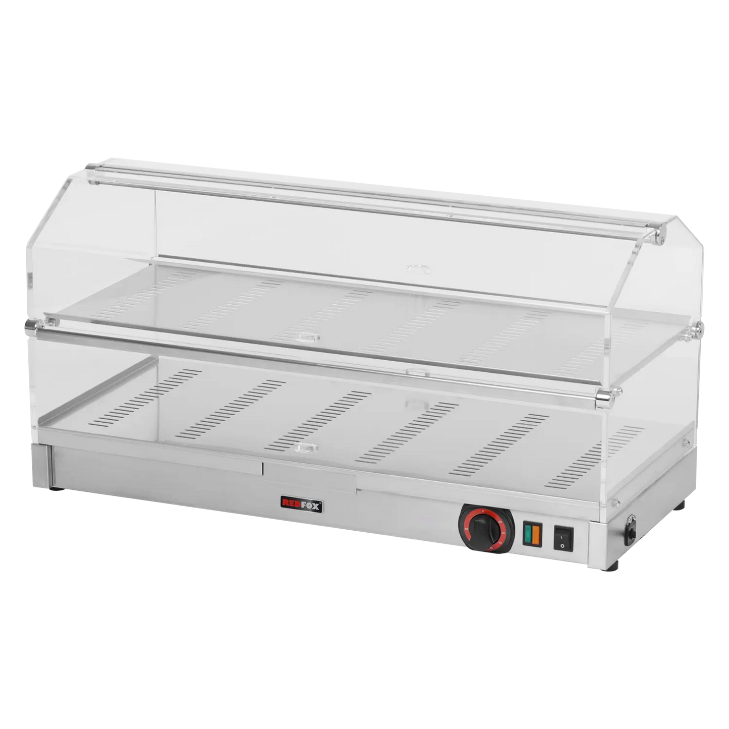 Display case heated 1x shelf 80x35 | REDFOX - VEC 820