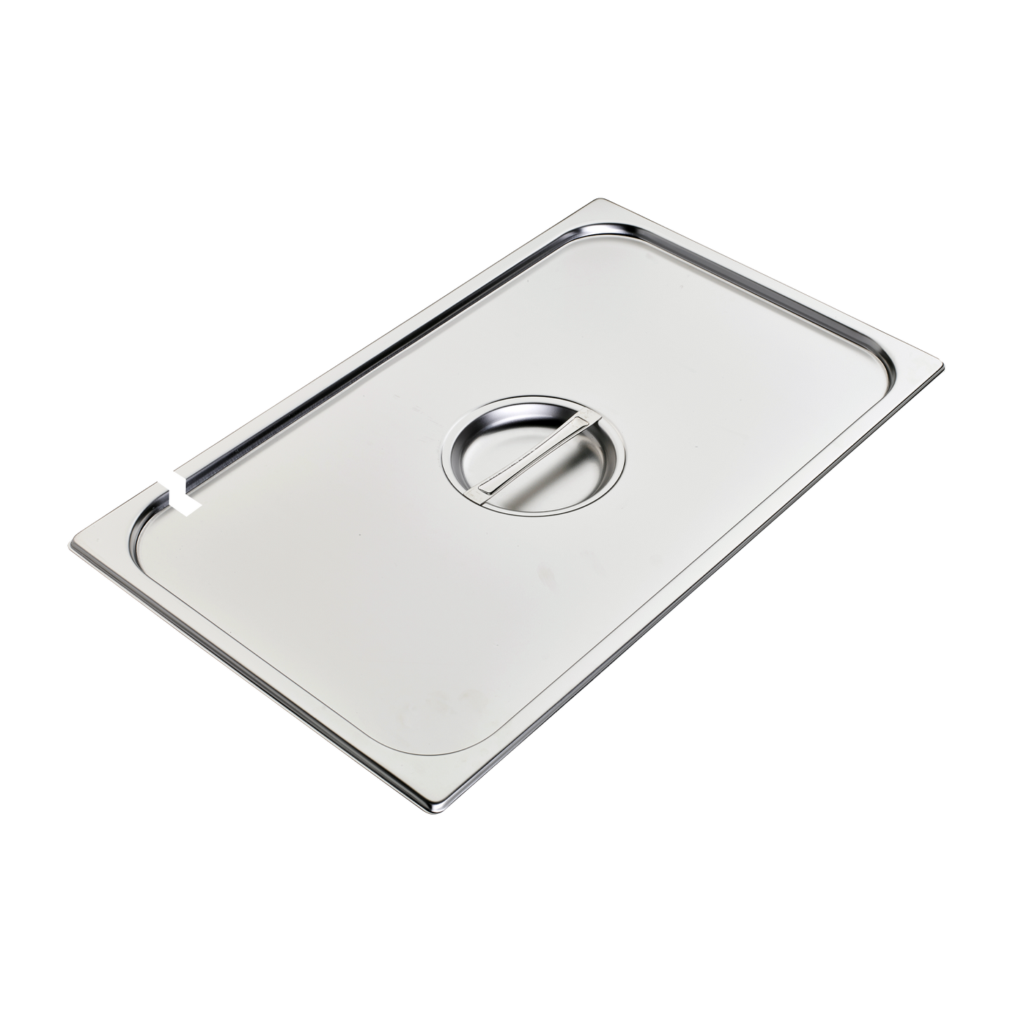 Lid GN 1/1 notched for spoon stainless steel | REDFOX - VGN 1/1 N