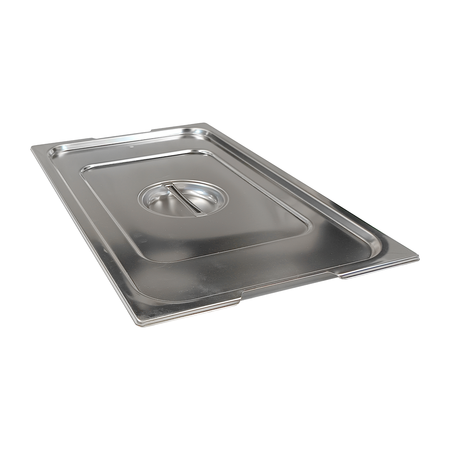 Lid GN 1/1 gasket handles stainless steel | REDFOX - VGN 1/1 SU