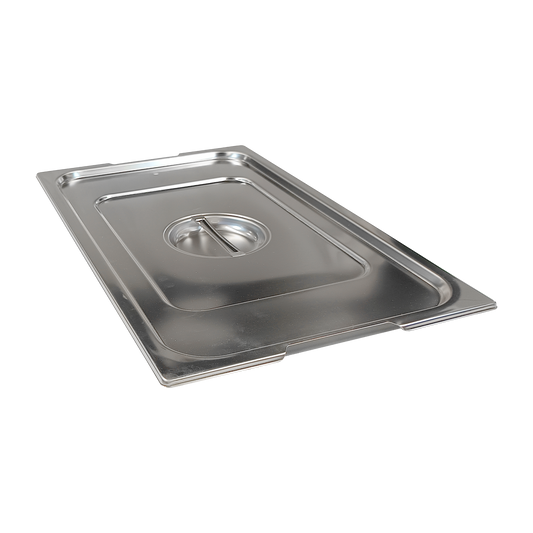 Lid GN 1/1 gasket handles stainless steel | REDFOX - VGN 1/1 SU