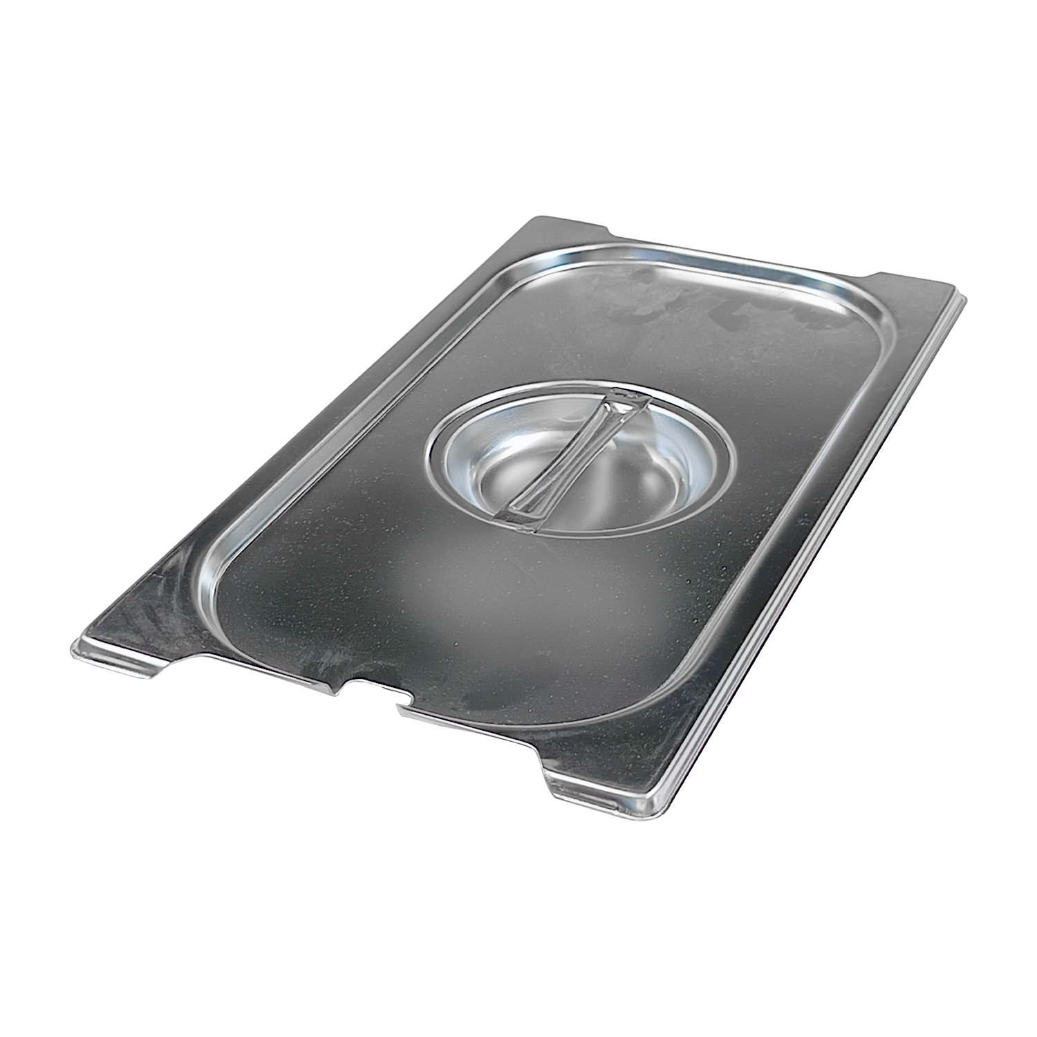 Lid GN 1/3 notched for spoon handles stainless steel | REDFOX - VGN 1/3 NU