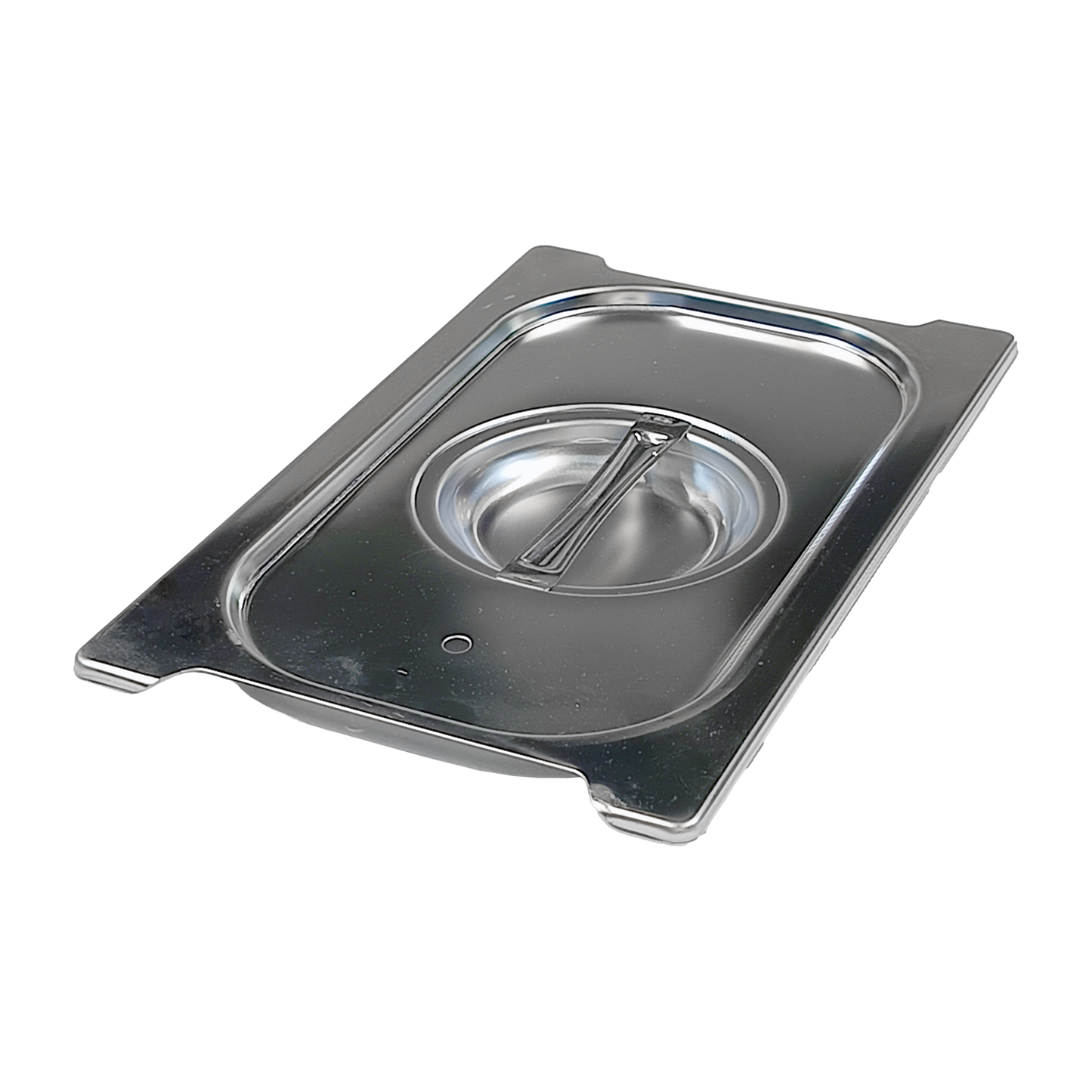 Lid GN 1/4 gasket handles stainless steel | REDFOX - VGN 1/4 SU