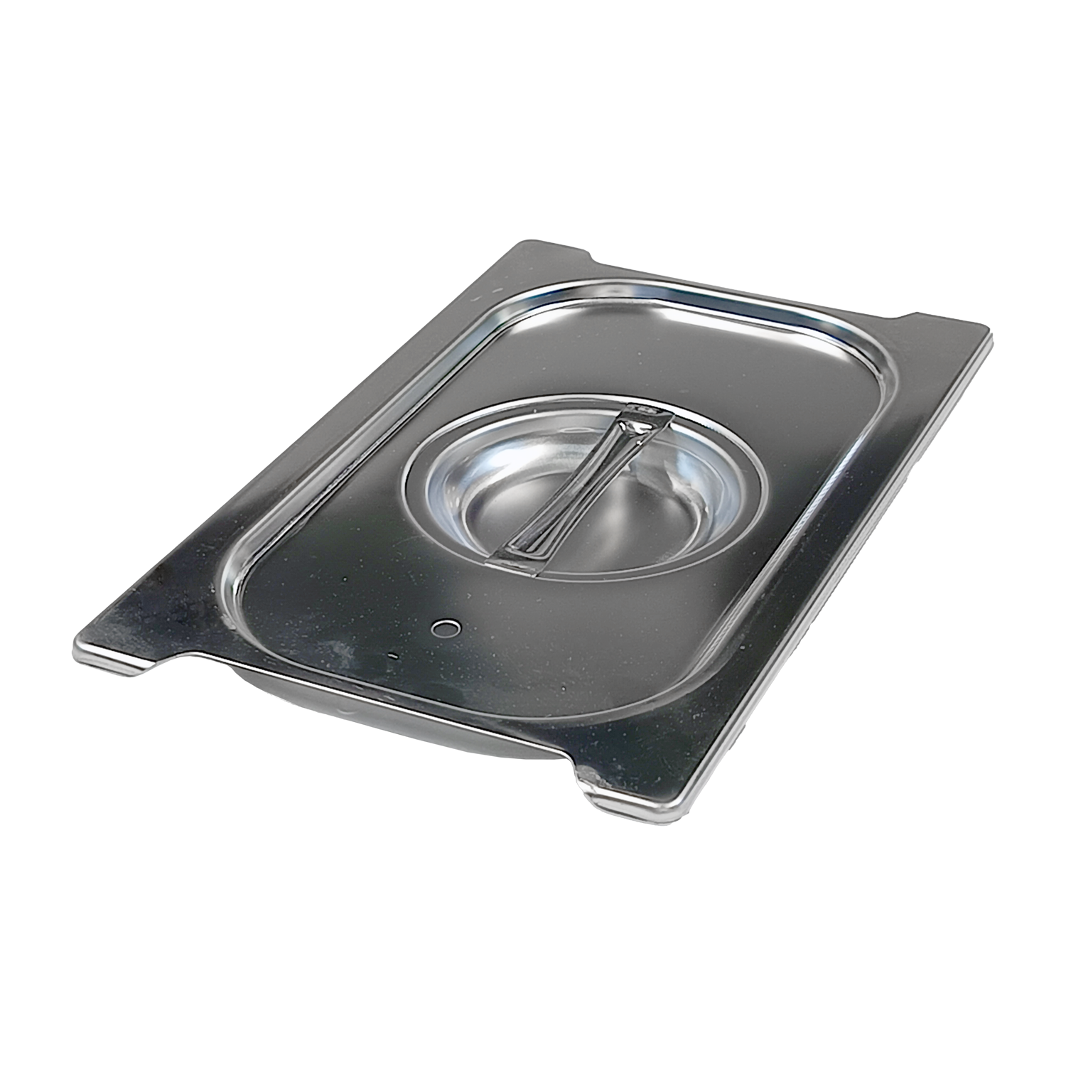 Lid GN 1/4 gasket handles stainless steel | REDFOX - VGN 1/4 SU