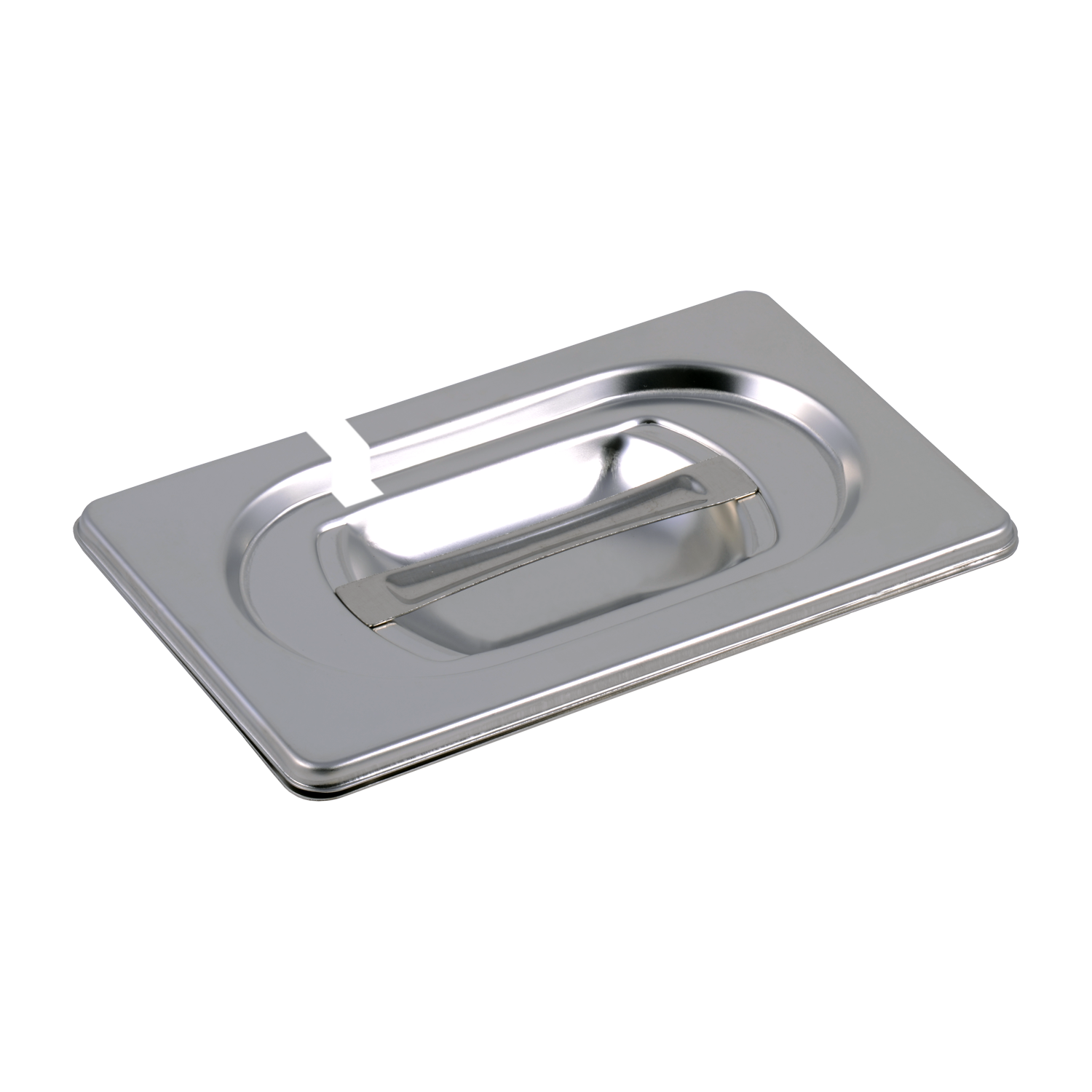 Lid GN 1/9 notched for spoon stainless steel | REDFOX - VGN 1/9 N
