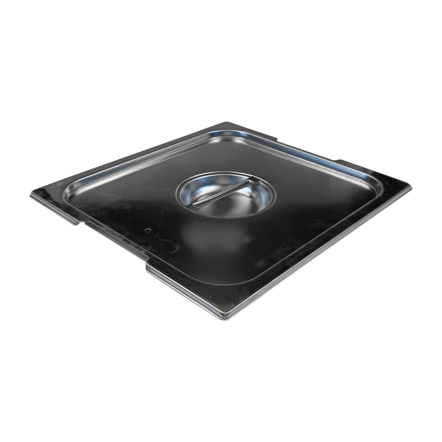 Lid GN 2/3 gasket handles stainless steel | REDFOX - VGN 2/3 SU