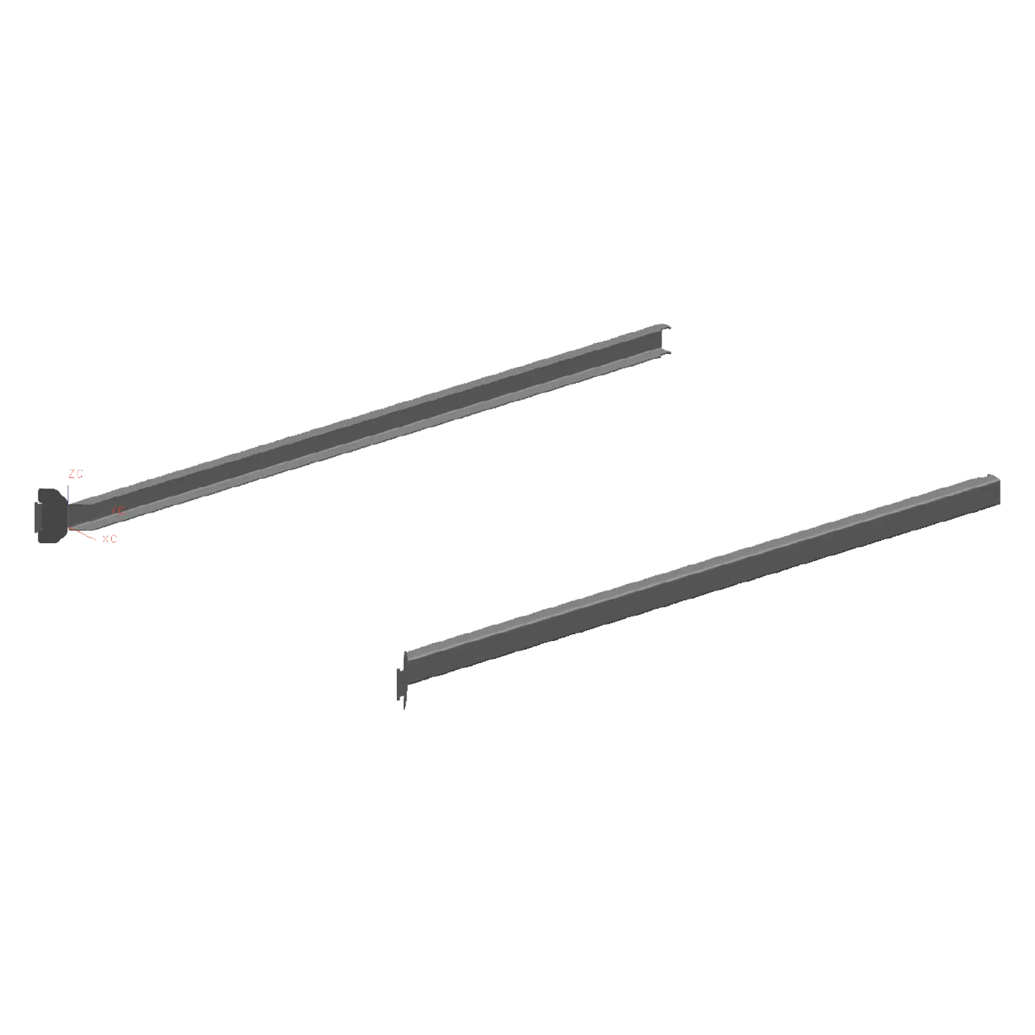 Rail for counters RT / RTP | REDFOX - VL RT