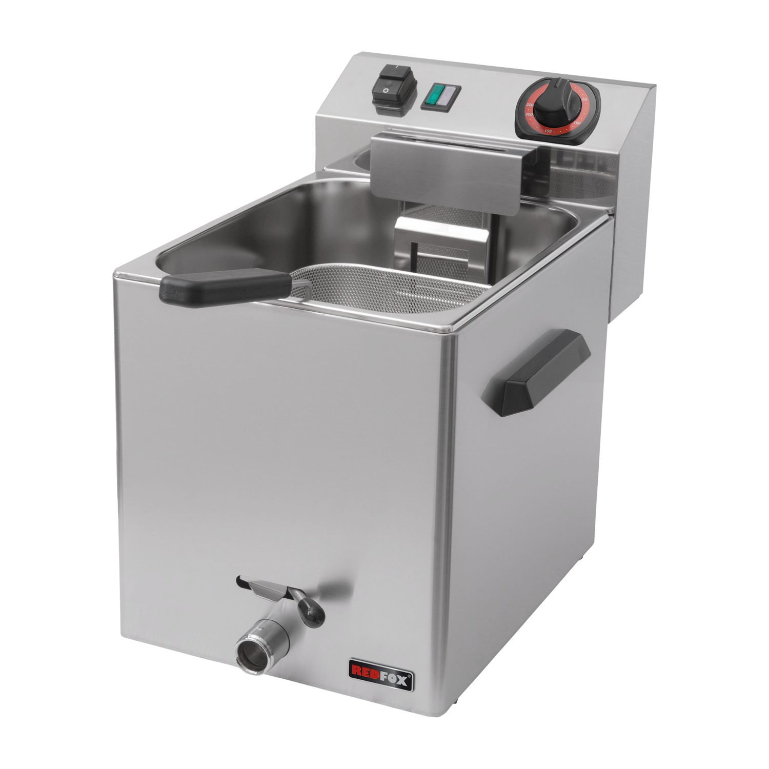 Pasta cooker 7 l with drain tap | REDFOX - VT 07 E/V