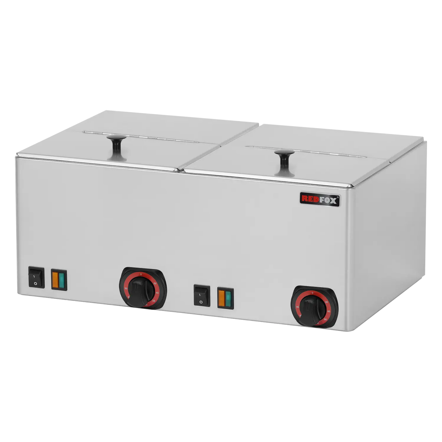 Sausage/vegetable steamer 2x GN 1/2 | REDFOX - WE 11