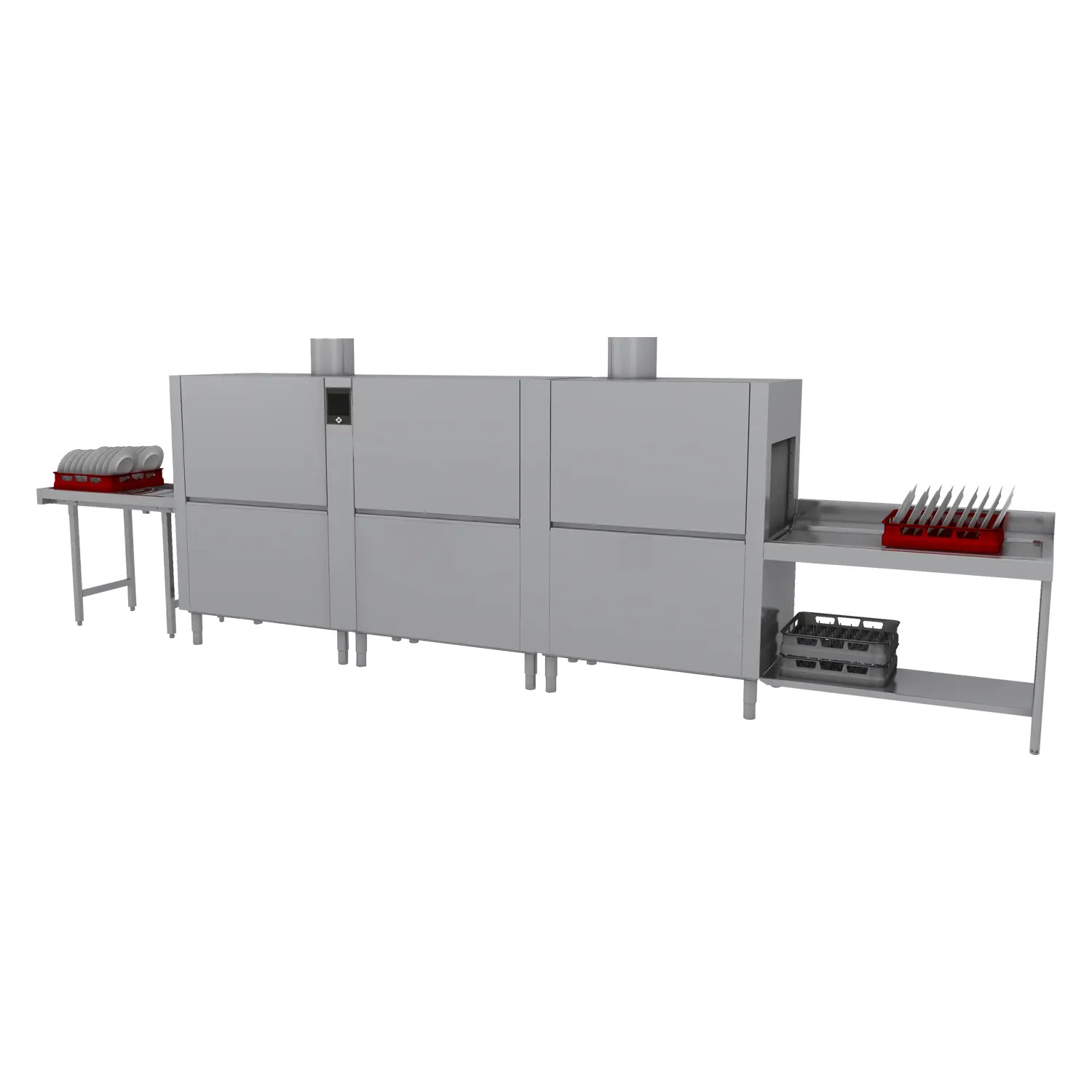 Rack conveyor dishwasher 270, cold water, left exit | RM - XT 270 L Y