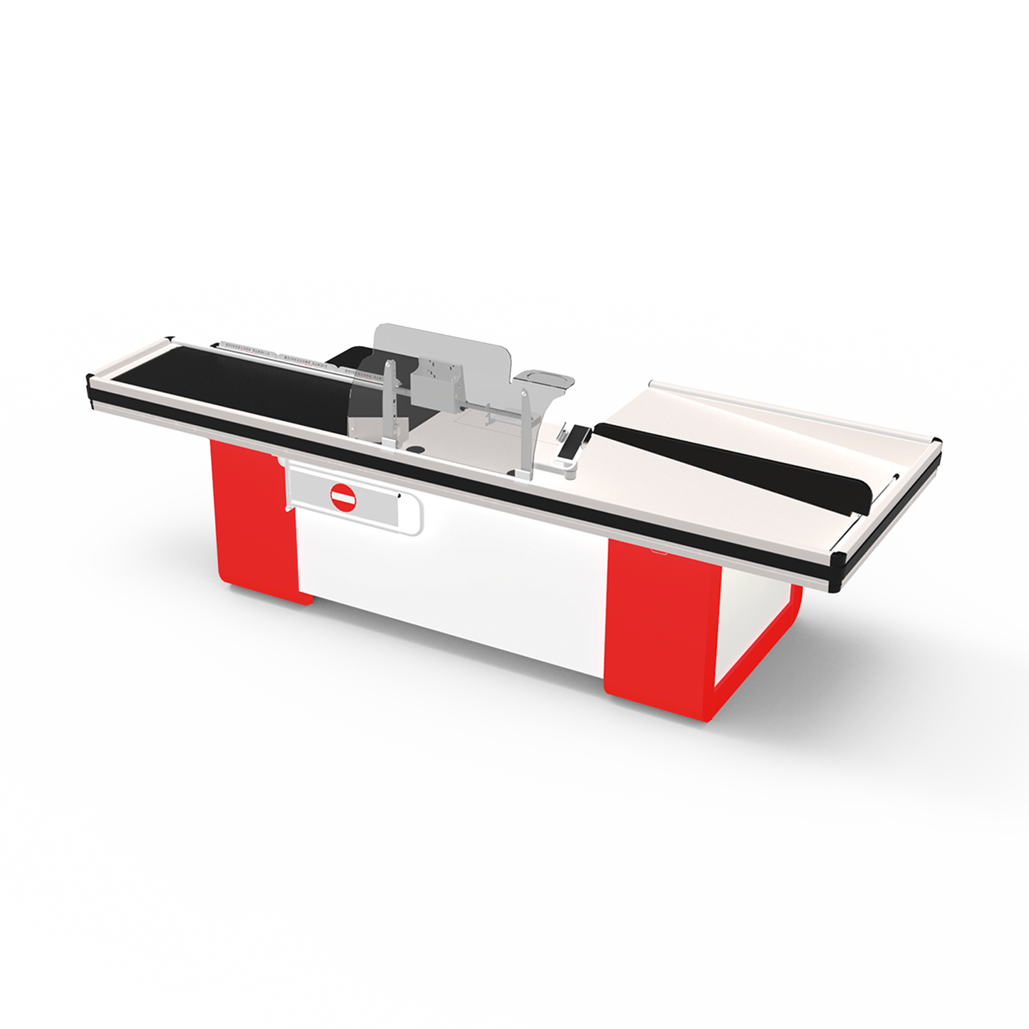 Intrac Quadra NSCV checkout counter with cash drawer