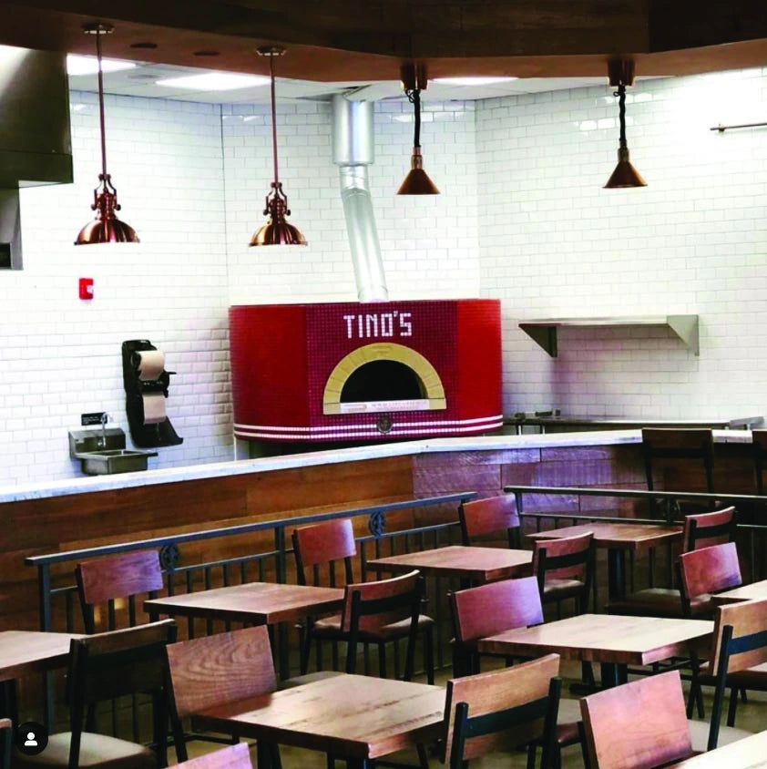 Pavesi Forni RPM 140/180 installed in a restaurant for high-volume pizza production