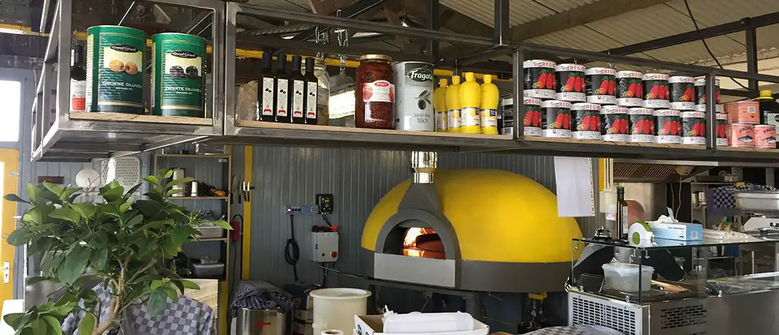 Pavesi Forni JOY 130 TW combination oven installed in a restaurant