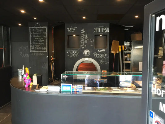 Pavesi Forni PVP 130 TW Round installed in a restaurant