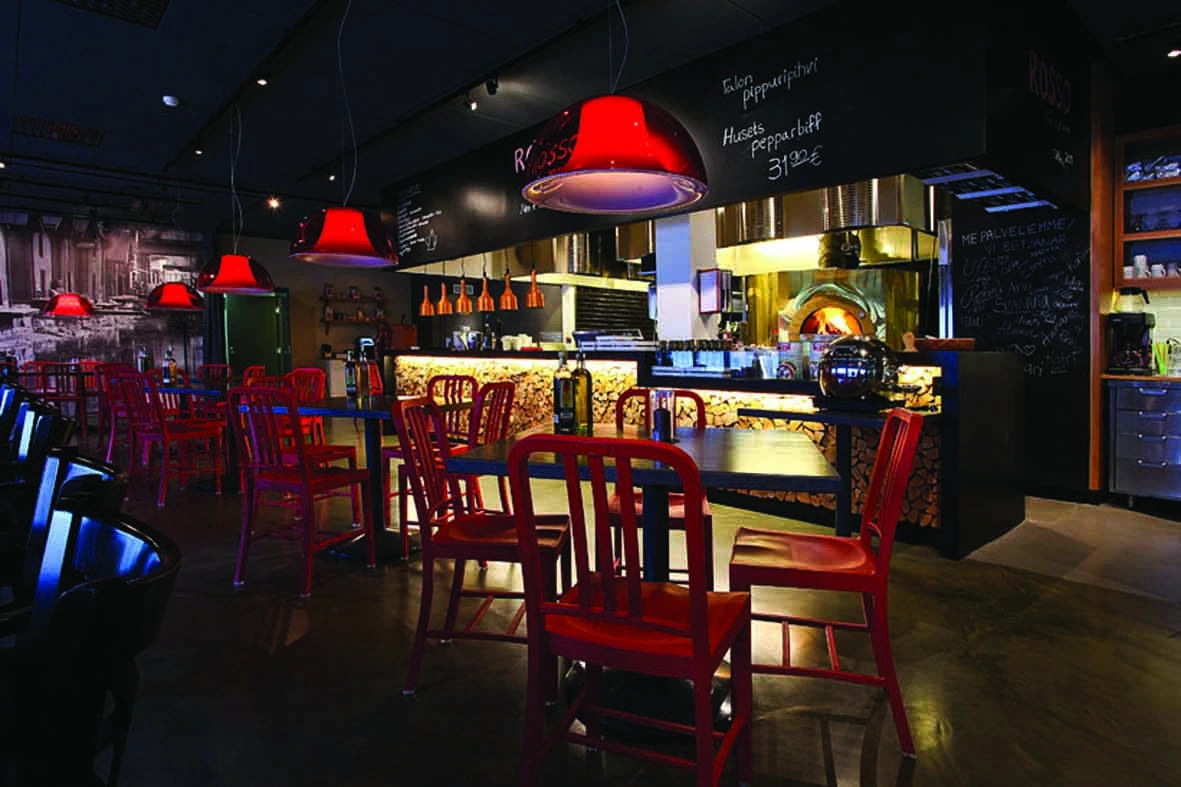 Pavesi Forni RPM 140/160 installed in a restaurant in Finland