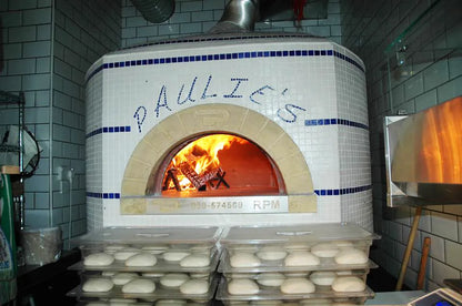 Pavesi Forni RPM 120 wood-fired oven installed in a restaurant in Ireland