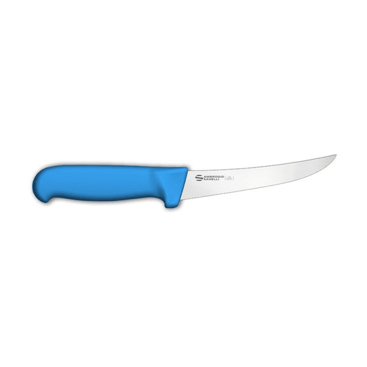 Supra Boning Knife, Curved Semi-Flex Blade SD02013L, 13 cm, Blue, product photo