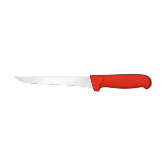 Supra Narrow Boning Knife SD07018R, 18 cm, Red, product photo