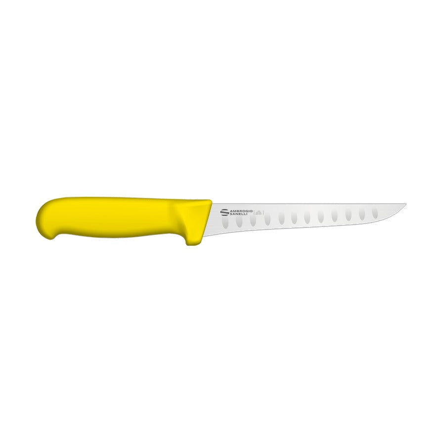 Supra Narrow Boning Knife, Granton Edge SD97016Y, 16 cm, Yellow, product photo