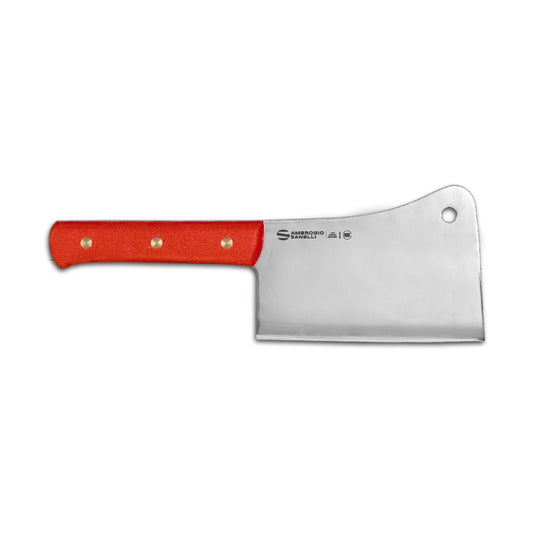 Supra Butcher Cleaver, Full Tang SQ34020R, 20 cm, Red, product photo