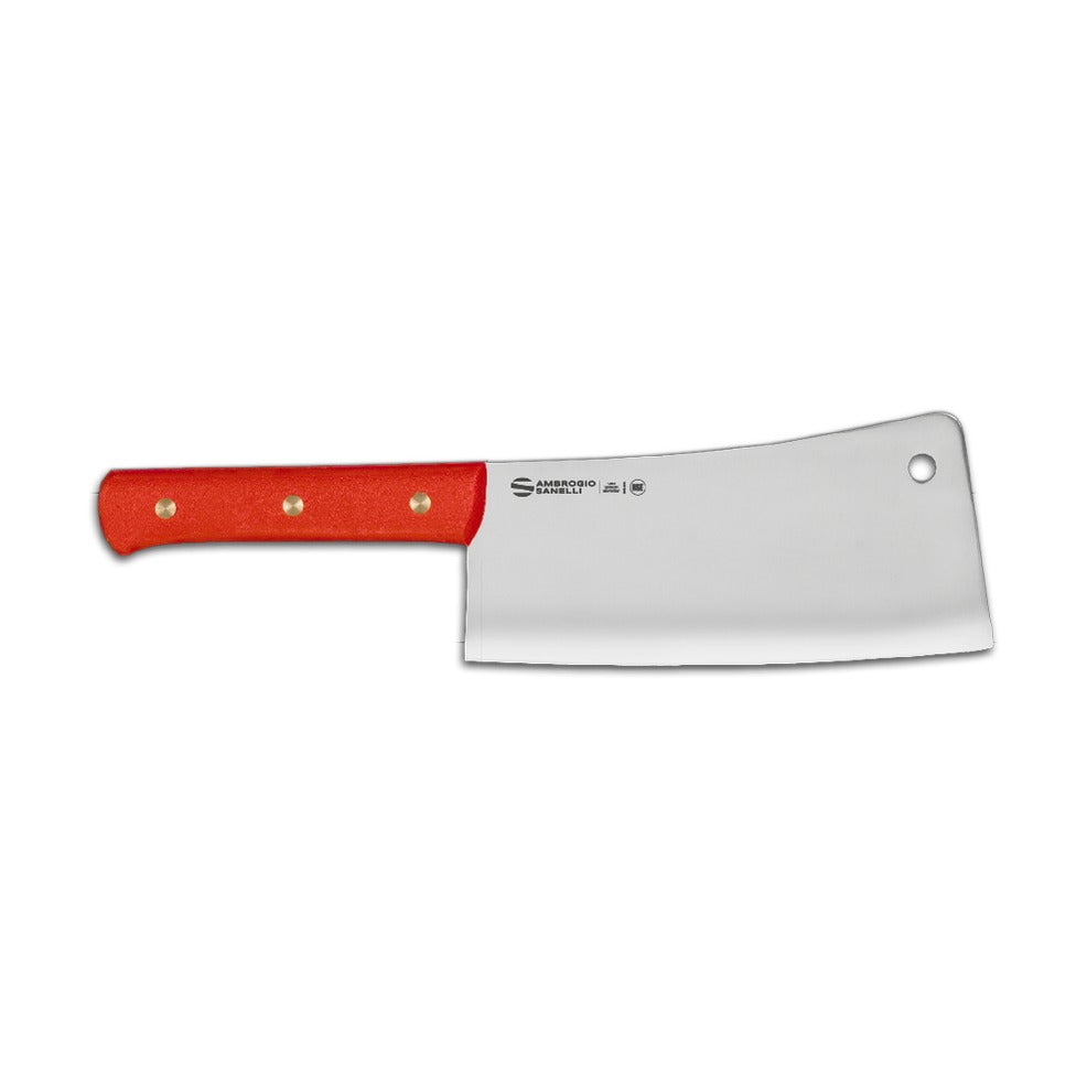 Supra Butcher Cleaver, Half Tang SQ35026R, 26 cm, Red, product photo