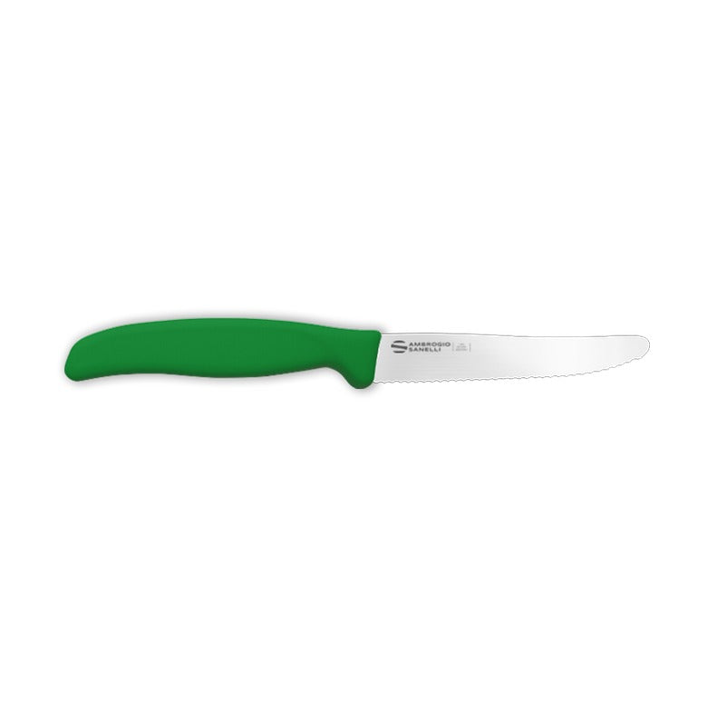 Supra Table Knife ST72S11G, Serrated, 11 cm, Green, Pack 6, product photo