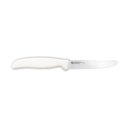 Supra Table Knife ST72S11W, Serrated, 11 cm, White, Pack 6, product photo