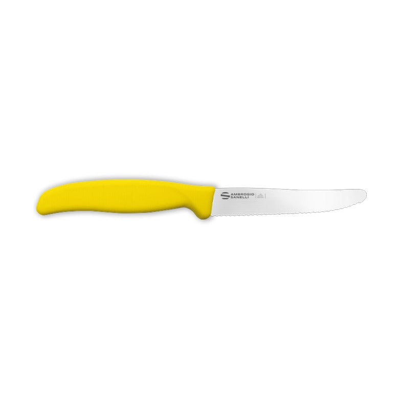 Supra Table Knife ST72S11Y, Serrated, 11 cm, Yellow, Pack 6, product photo