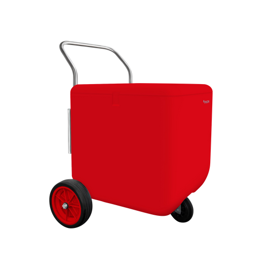Fricon Street Cart Mobile Ice Cream Freezer, 90 L