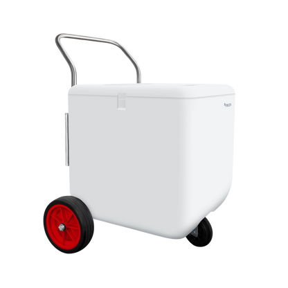 Fricon Street Cart Mobile Ice Cream Freezer, 90 L