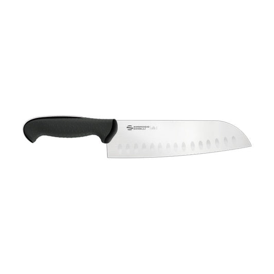Tecna Santoku Knife, Granton Edge TC50018B, 18 cm, product photo