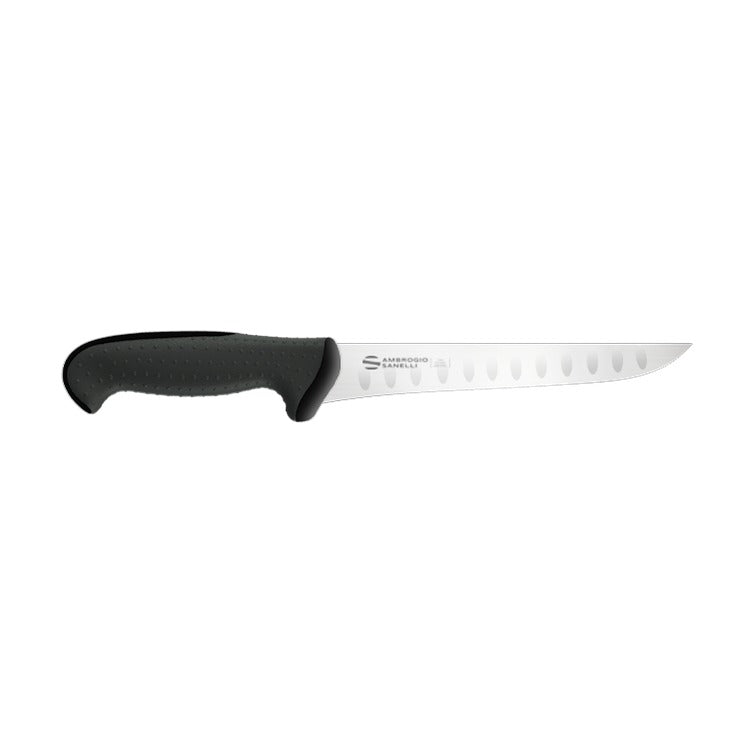 Tecna Narrow Boning Knife, Granton Edge TD97016B, 16 cm, product photo