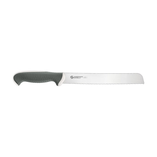 Tecna Bread Knife, Soft Serrated TP75021W, 21 cm, White, product photo