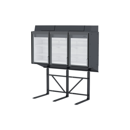 Fricon Upright Display Freezer UPD 2100 FV, 528 L, -24/-16°C