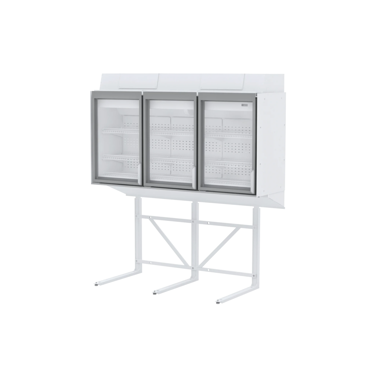 Fricon Upright Display Freezer UPD 2100 FV, 528 L, -24/-16°C