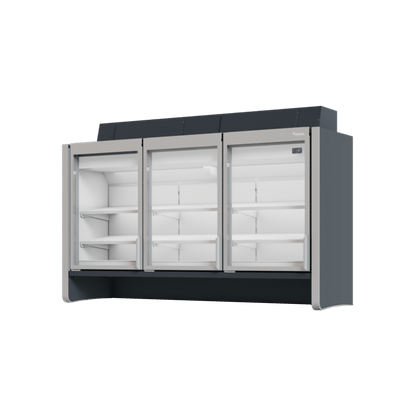 Fricon Upright Display Freezer UPD 2200 FV SLB, 630 L, -24/-16°C