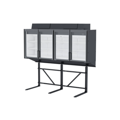 Fricon Upright Display Freezer UPD 2500 FV, 631 L, -24/-16°C