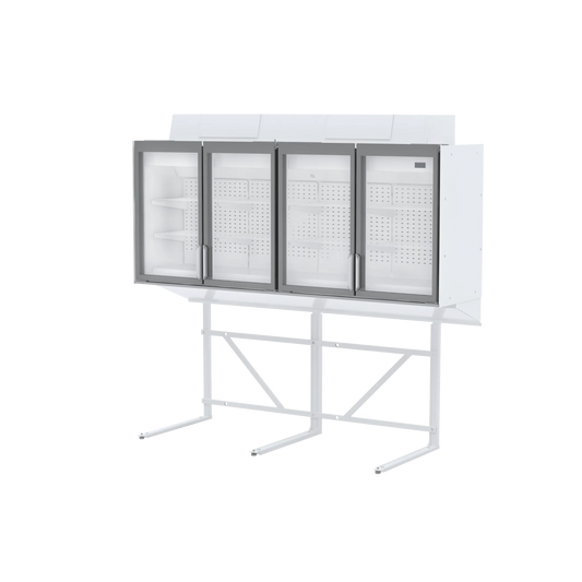 Fricon Upright Display Freezer UPD 2500 FV, 631 L, -24/-16°C