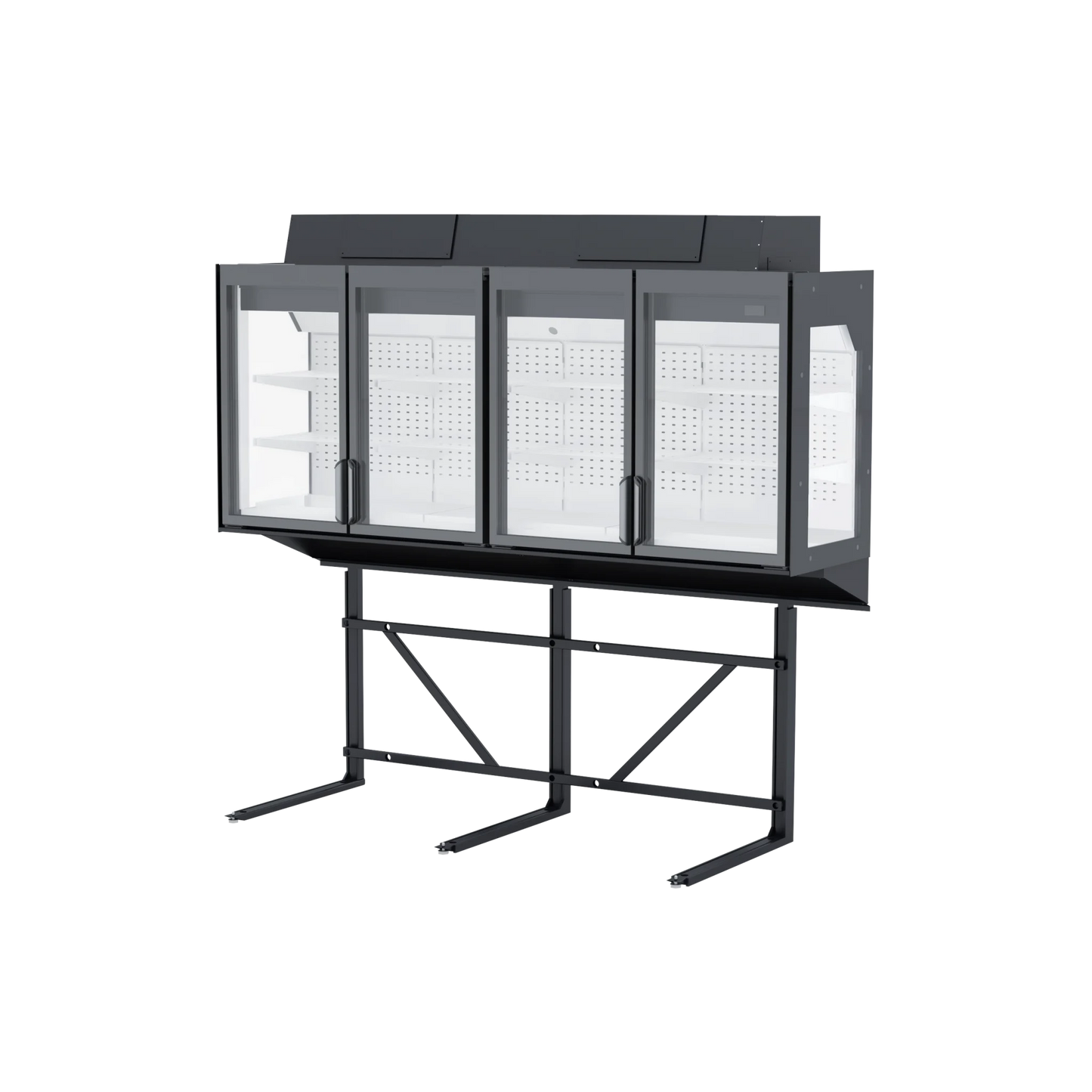 Fricon Upright Display Freezer UPD 2500 FV, 631 L, -24/-16°C