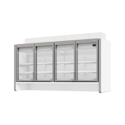 Fricon Upright Display Freezer UPD 2500 FV SLB, 720 L, -24/-16°C