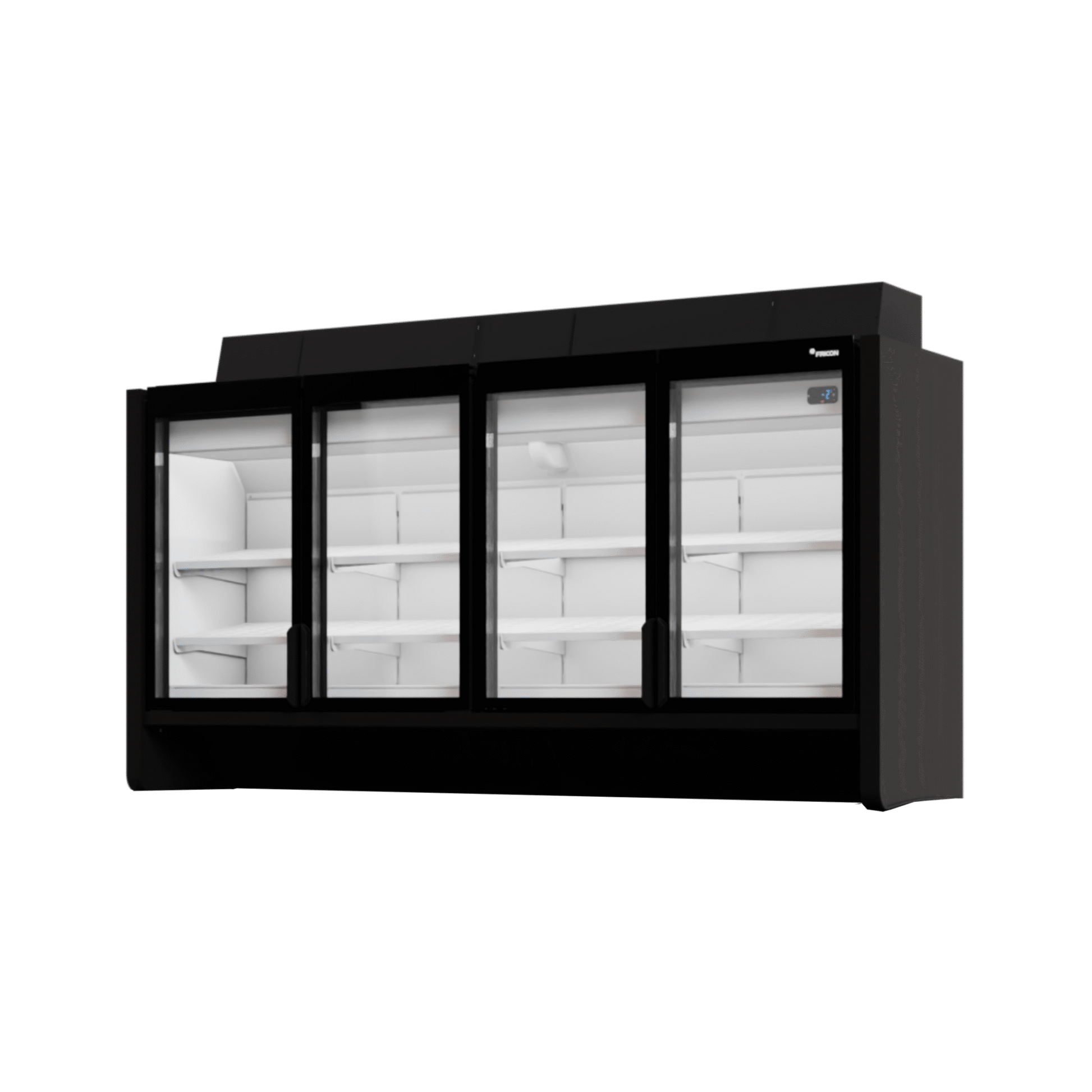 Fricon Upright Display Freezer UPD 2500 FV SLB, 720 L, -24/-16°C