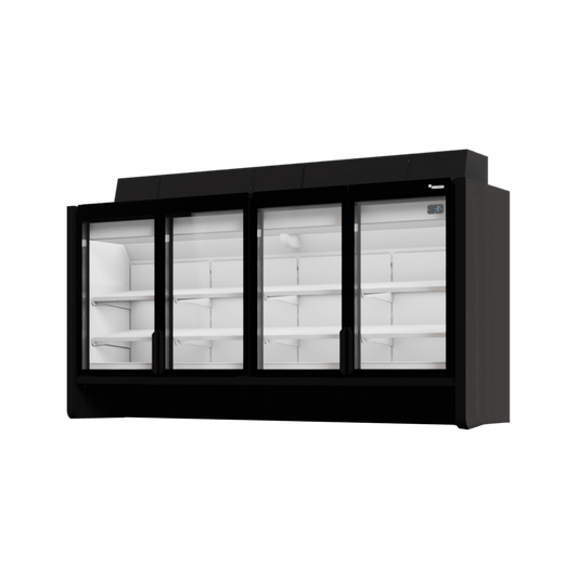Fricon Upright Display Freezer UPD 2500 FV SLB, 720 L, -24/-16°C